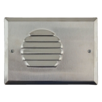 An image of item: Call Station No Button w/o Backbox Stainless