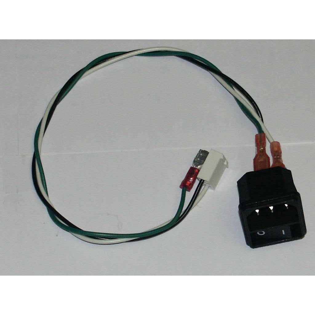 Allied Electronics HT9358 AC power supply cable w/ON-OFF switch