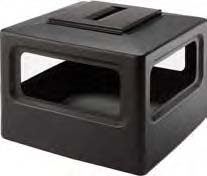 Replacement Ashtray Dome Lid for 38 Gal. Square Containers