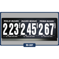 3 Product Magnetic Price Sign Premium 5" Numerals