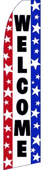 Welcome Feather Flag