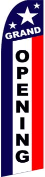 Grand Opening Feather Flag