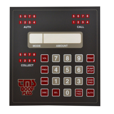 TMS 800 PLUS OVERLAY