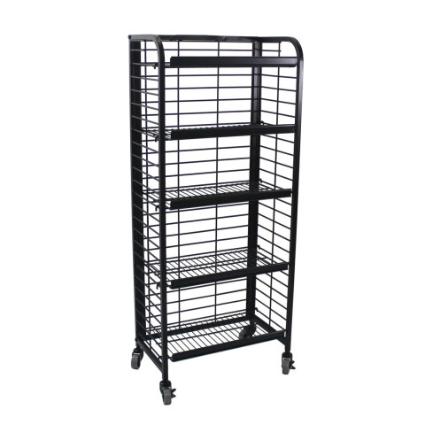 End Cap with (5) Adjustable Shevles