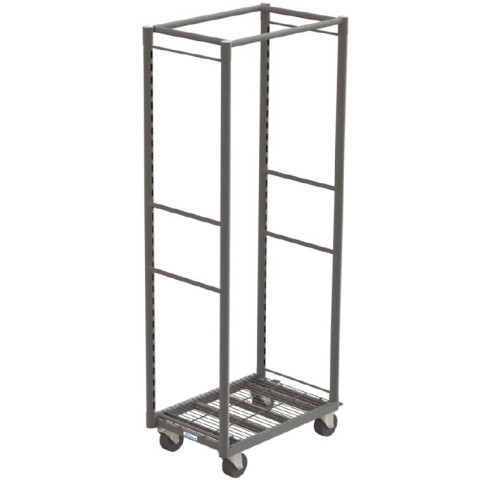 Mobile Stocker Complete with Casters & Base Shelf