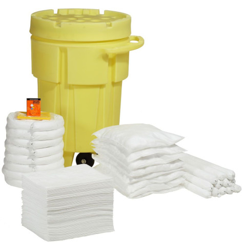 95 Gallon Overpack Spill Kit on Wheels, Oil Only