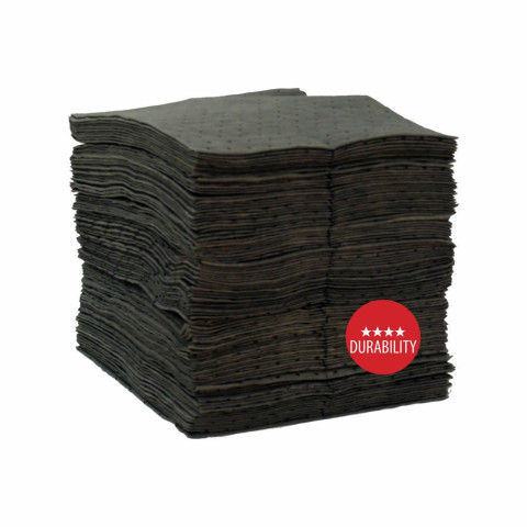 Universal Bonded Meltblown (SM) Pads 15" x 19" 200 Pads - Gray
