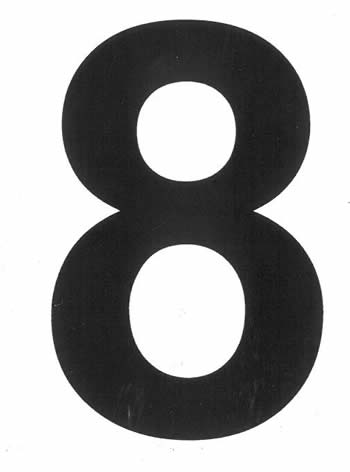 Decal Pump Number Decal