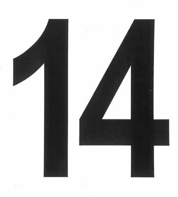 Decal Pump Number Decal