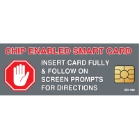 An image of item: Chip Enabled Smart Card Decal