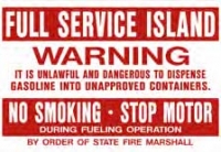 Decals-Full service island