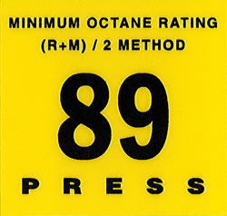 Gilbarco Encore 300 Decal 89-EU02001G002P