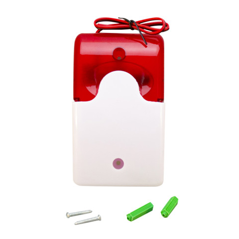INDOOR FLASHING RED LIGHT, BEEPER WITH VOLUME