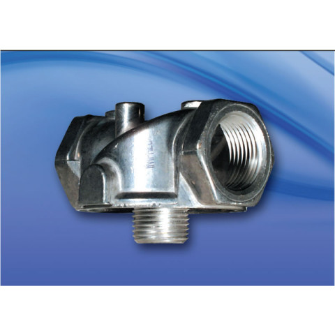 1" NPT Inlet/Outlet Adaptor Aluminum