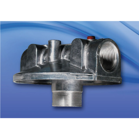 1" NPT Inlet/Outlet Adaptor Aluminum (L-10)