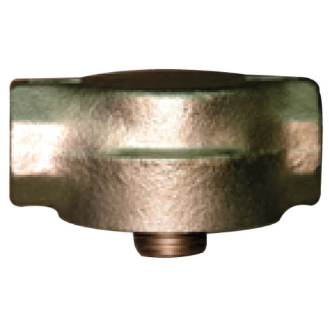 NICKEL-PLATED ALUMINUM 1 1/2in NPT 1in-12