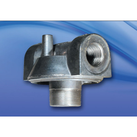 3/4" BSP Inlet/Outlet 1.5-16 UNF Aluminum Adaptor