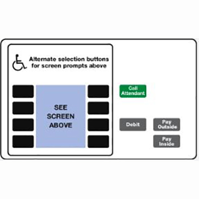 Encore S Ecim Printer Door Aux Keypad Stnd, S