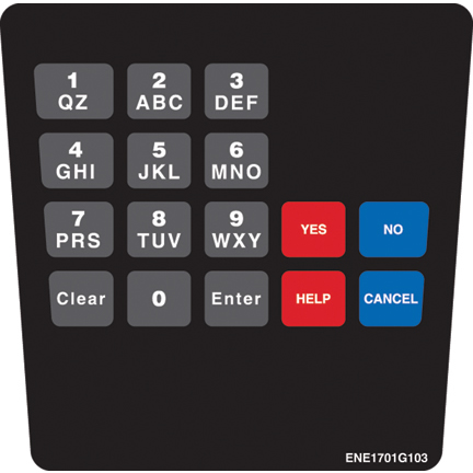 ENCE CRIND KEYPAD