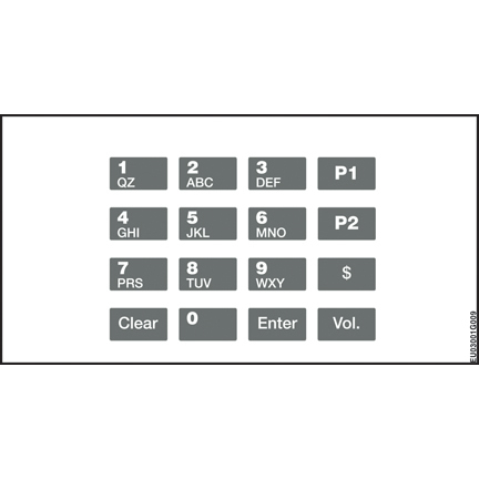 ENC/ECL PPP KEYPAD