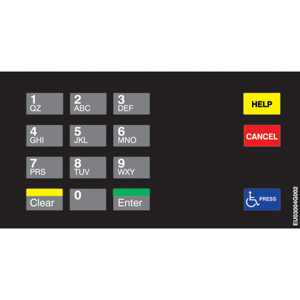 ENC/ECL CRIND KEYPAD (QDA) (F34)