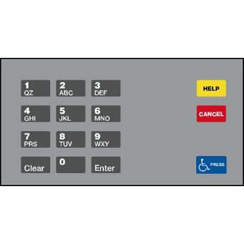 ENC/ECL CRIND KEYPAD