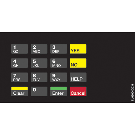 ENC/ECL CRIND KEYPAD