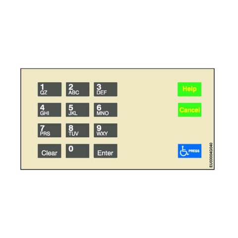 ENC/ ECL CRIND KEYPAD