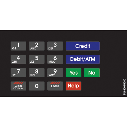 ENC/ ECL CRIND KEYPAD