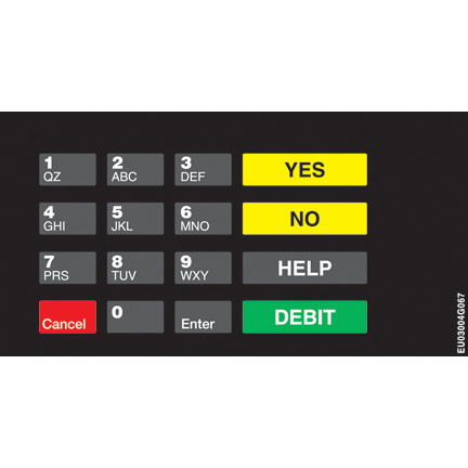 ENC/ECL CRIND KEYPAD (QDA) (F34)