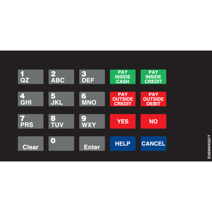 ENC/ECL CRIND KEYPAD