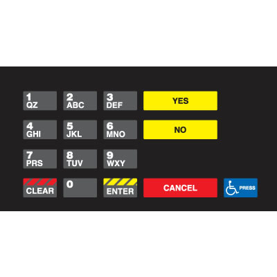 ENC/ECL CRIND KEYPAD