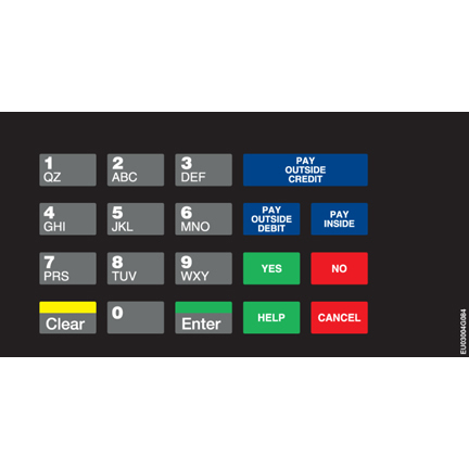 ENC/ECL CRIND KEYPAD (QDA) (F34)