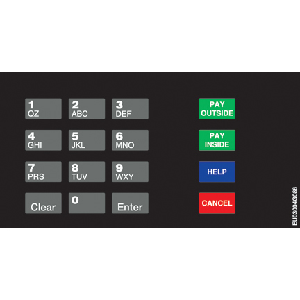 ENC/ECL CRIND KEYPAD