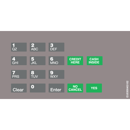 ENC/ECL CRIND KEYPAD