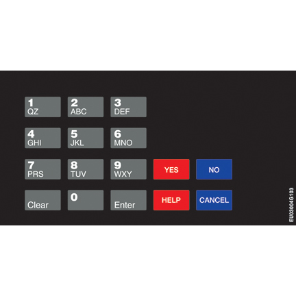 ENC/ECL CRIND KEYPAD SSA (QDA) (F34)
