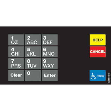 ENC/ECL KEYPAD G-SITE