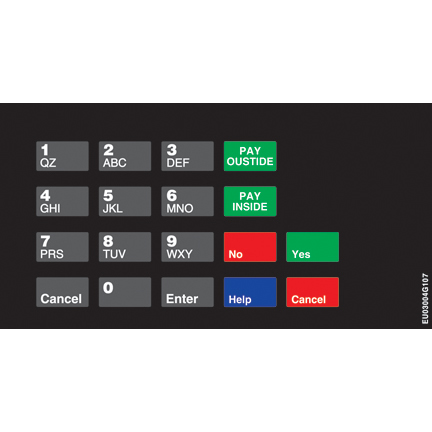ENC/ECL CRND KEYPAD (QDA) (F34)