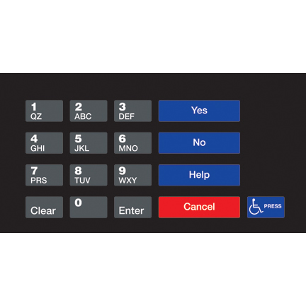 ENC/ECL CRIND KEYPAD(OVER