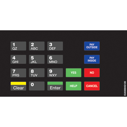ENC/ECL CRIND KEYPAD (QDA) (F34)