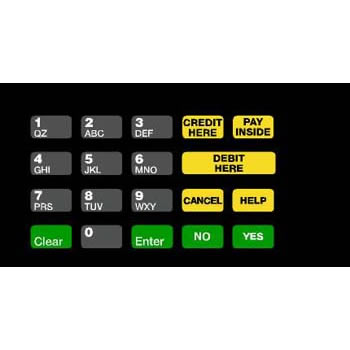 ENC/ECL KEYPAD OVERLAY