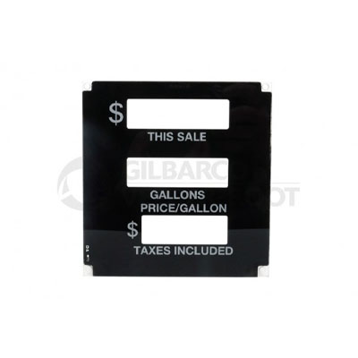 PLATE FACE CLEAR GALLONS