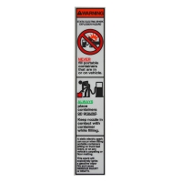 An image of item: STATIC WARNING LABEL GRAPHIC OVERLAY