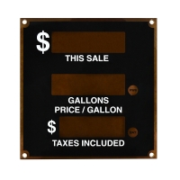 HIGHLINE DISPLAY DIAL GLASS INSERT TINTED