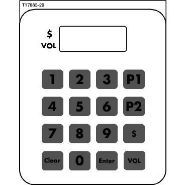 OVERLAY PPP KEYPAD