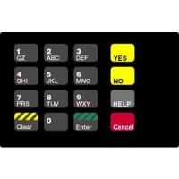 OVLAY CRIND KEYPAD 16 POS