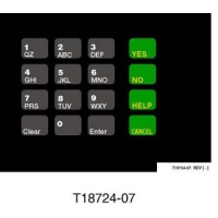 OVLAY CRIND KEYPAD 16 POS