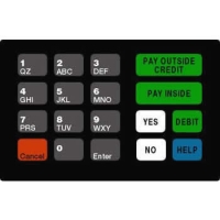 OVLAY CRIND KEYPAD 18 POS
