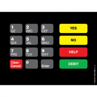 OVERLAY CRIND KEYPAD