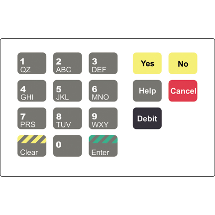 SPARES CRIND KEYPAD